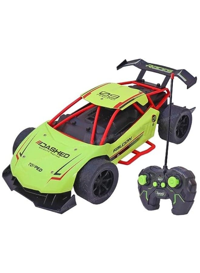 1:16 Scale High-Speed RC Car for Boys 2.4GHz Alloy Rechargeable Remote Control Electric Car Fast Racing Toy Vehicle for Kids