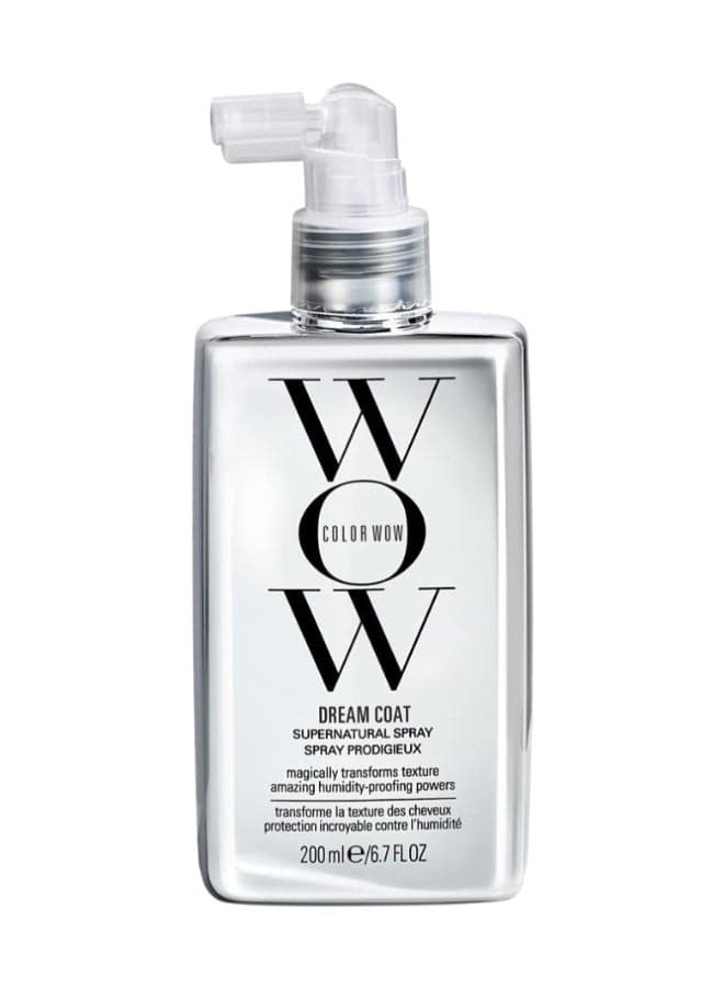 Dream Coat Supernatural Spray, 200ml – Anti-Frizz Hairspray for Silky, Glass-Like Hair