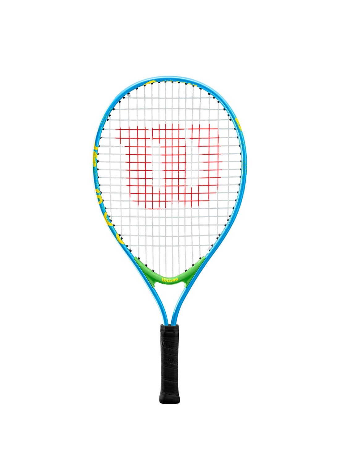 Us Open 21 Tennis Racket, 16x18, Junior Beginners - Blue/ Yellow