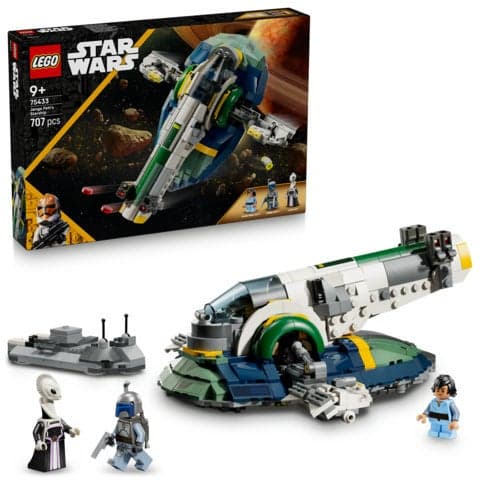 Star Wars Jango Fett’s Starship Building Toy Set 75433 (Age 9+, 707 Pieces)