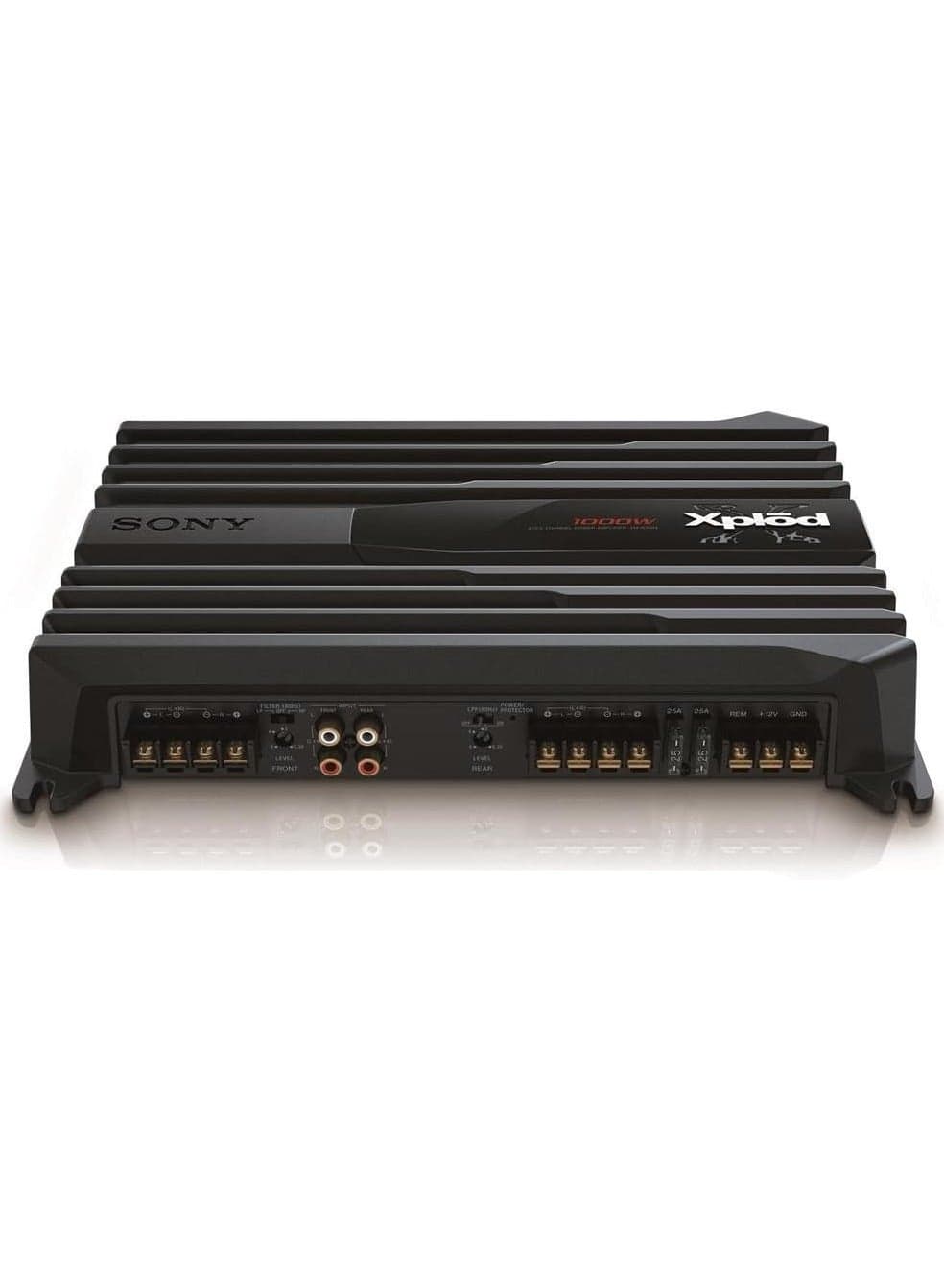 Xplod Amplifier, XM-N1004, in-Car 4 Channel Stereo Amplifier