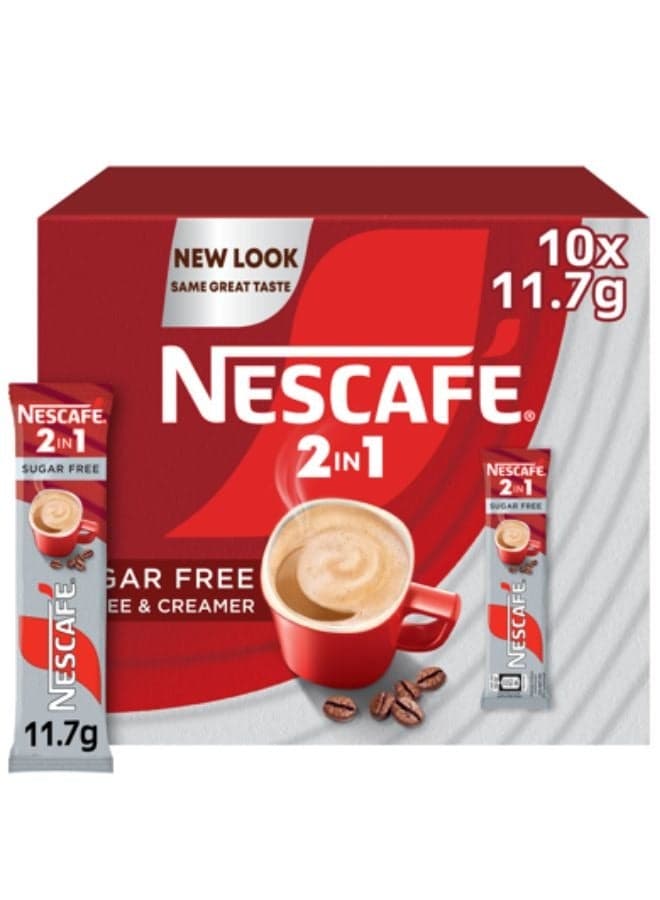 2-in-1 Instant Coffee (Coffee & Creamer) 10 x 11.7g