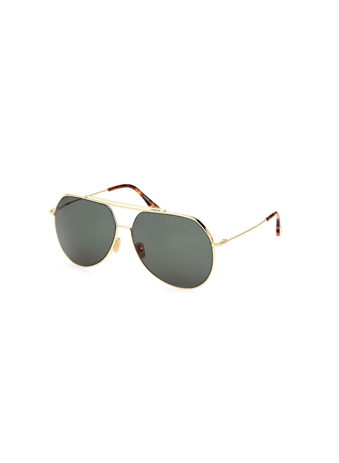 Rimless Metal Gold Men Sunglass