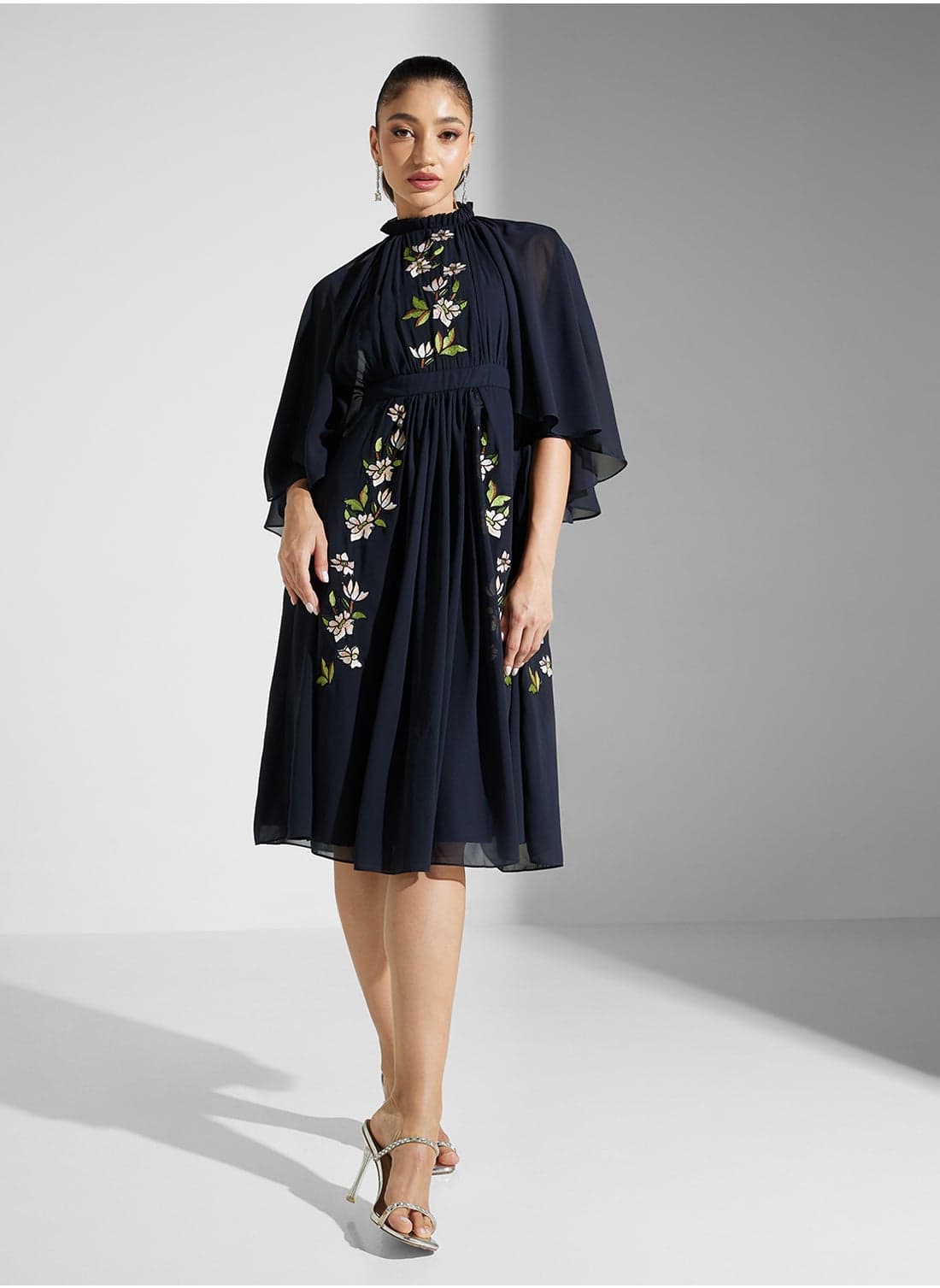 Floral Chiffon Dress