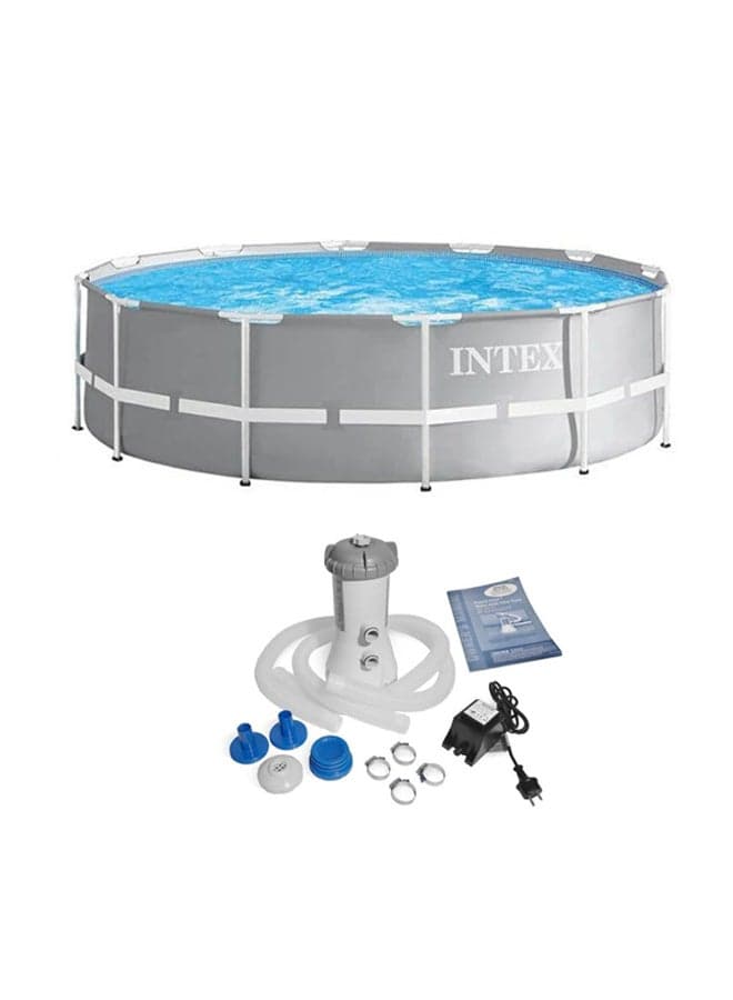 Intex, PRISM FRAME PREMIUM POOL SET 3.66mtX76cm