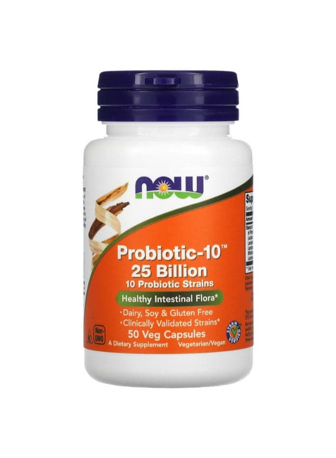 Probiotic-10 25 Billion 50 Veg Capsules
