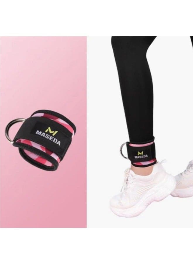 Fitness Padded Ankle Straps for Cable Machines for Kickback
