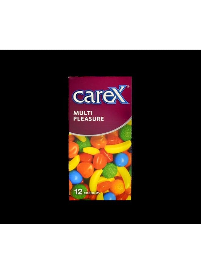 Multi Pleasure Condoms | Different Everytime | 12 Count