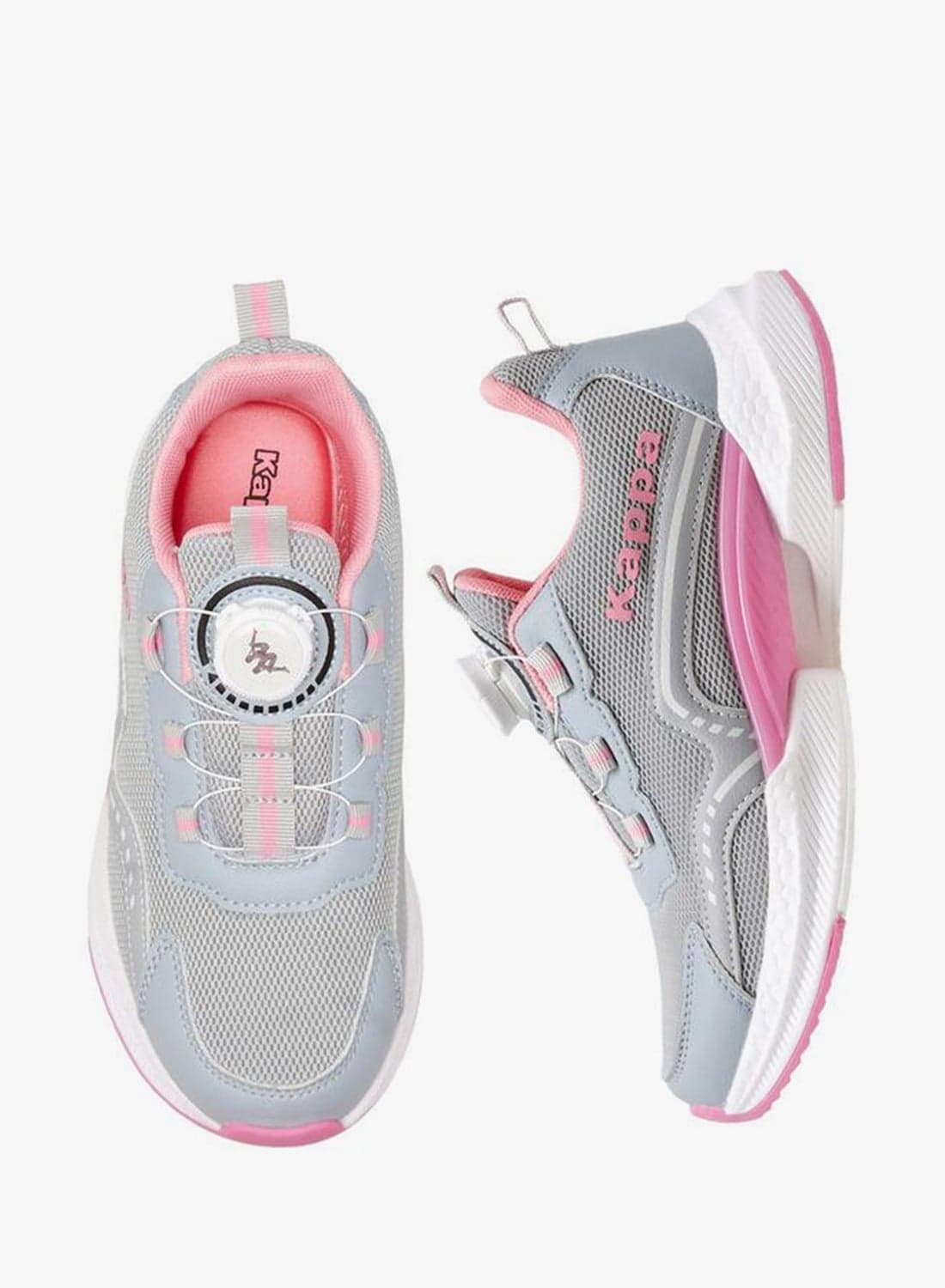 Girls Panelled Rotating Buckle Sports Shoes
