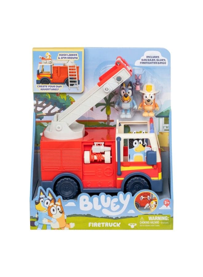 Bluey S10 Firetruck – Toy Vehicle for Kids Ages 3+
