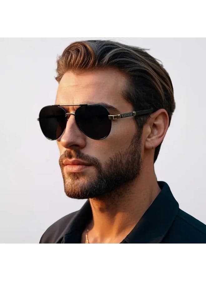 Heavy Metallic Retro Eyewear, Oversized (>139mm) Full-Rim Frame, Non-Prescription Vintage Glasses for Men & Women, Formal & Everyday Events - Luxury Metallic Finish, Fashion Accessory, Classic Design, Premium Eyewear, Statement Piece, Fashion Enthusiasts (Includes eyeglass case),sunglasses