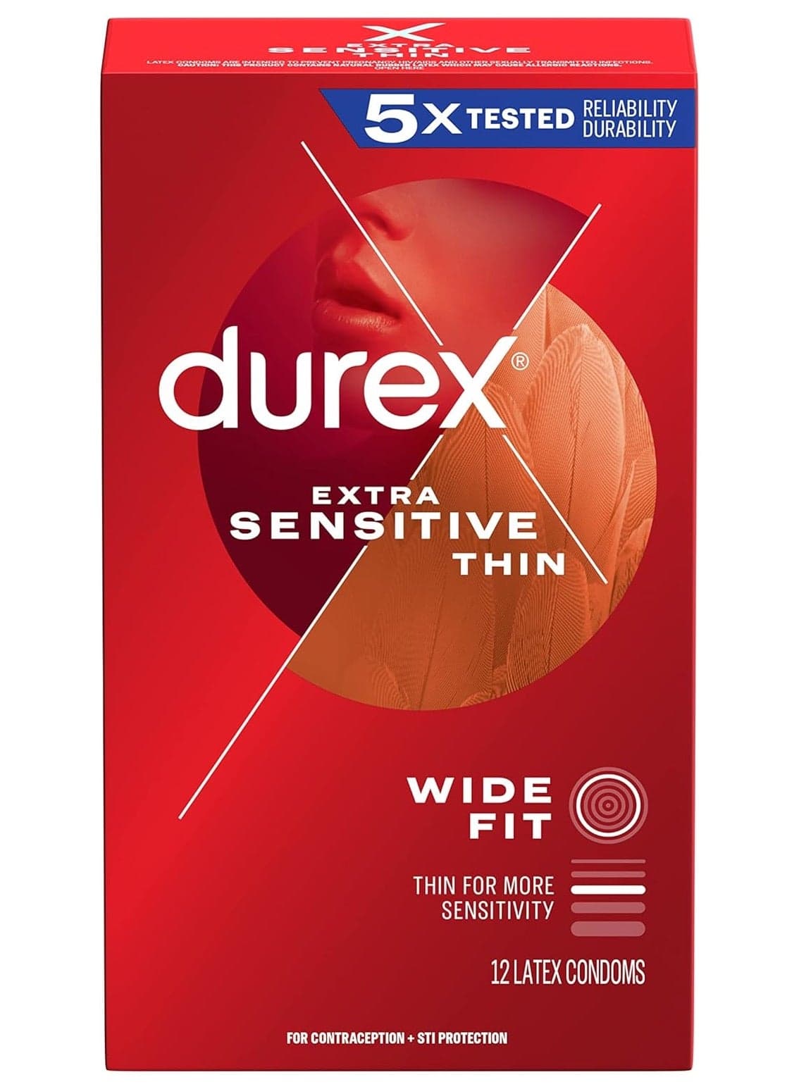 Extra Sensitive "Wide Fit" Condoms, 12s