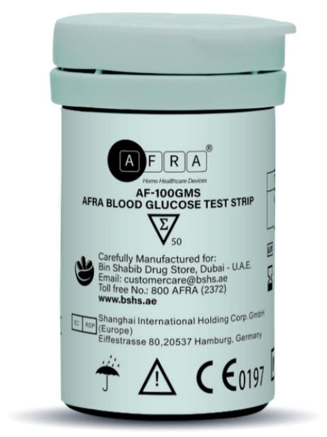 Blood Glucose Test Strips (50'S) - Accurate & Reliable For Monitoring Blood Sugar Levels - Compatible With Glucose Meters