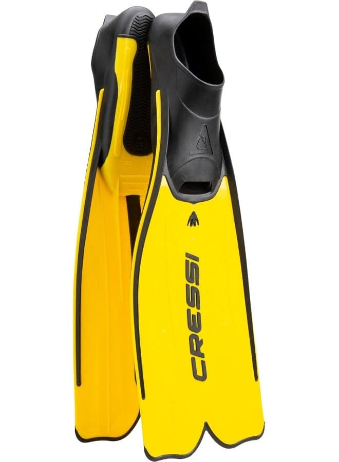 Cressi Rondinella Snorkelling Fins Yellow