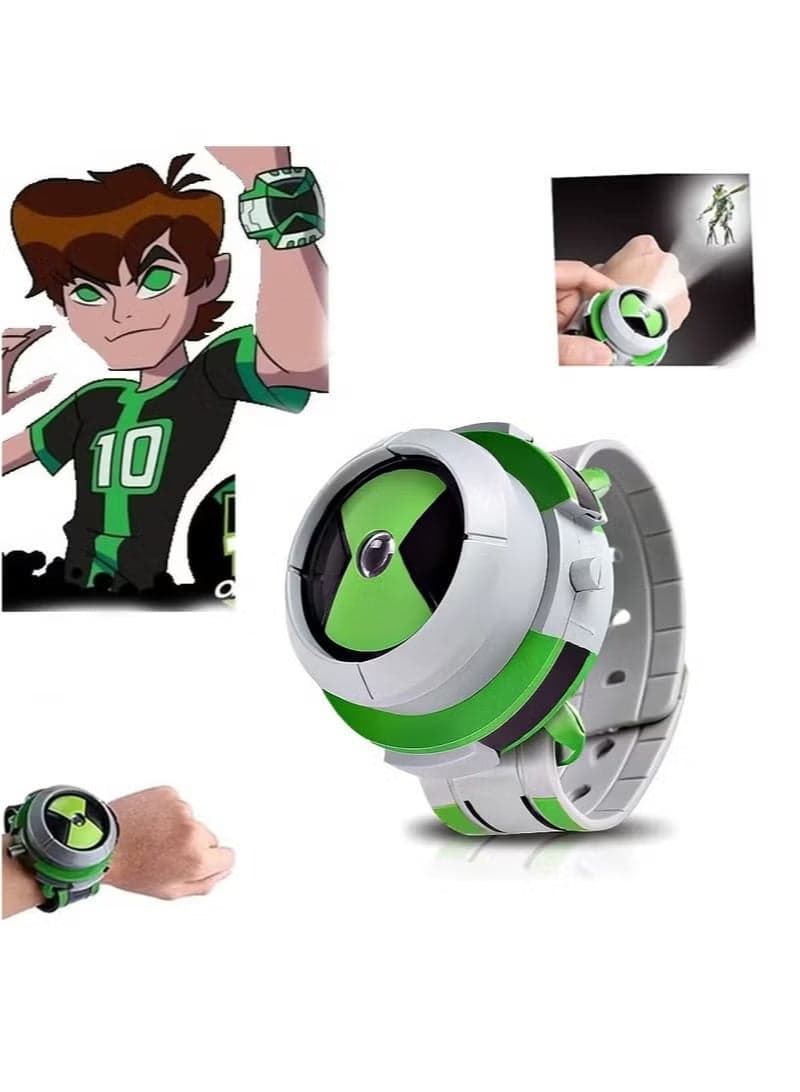 BEN 10 Watch Toys, BEN 10 Omnitrix Watch for Kids Ben Ten Ultimate Alien Projector Watch Games Action Figure Birthday Gifts