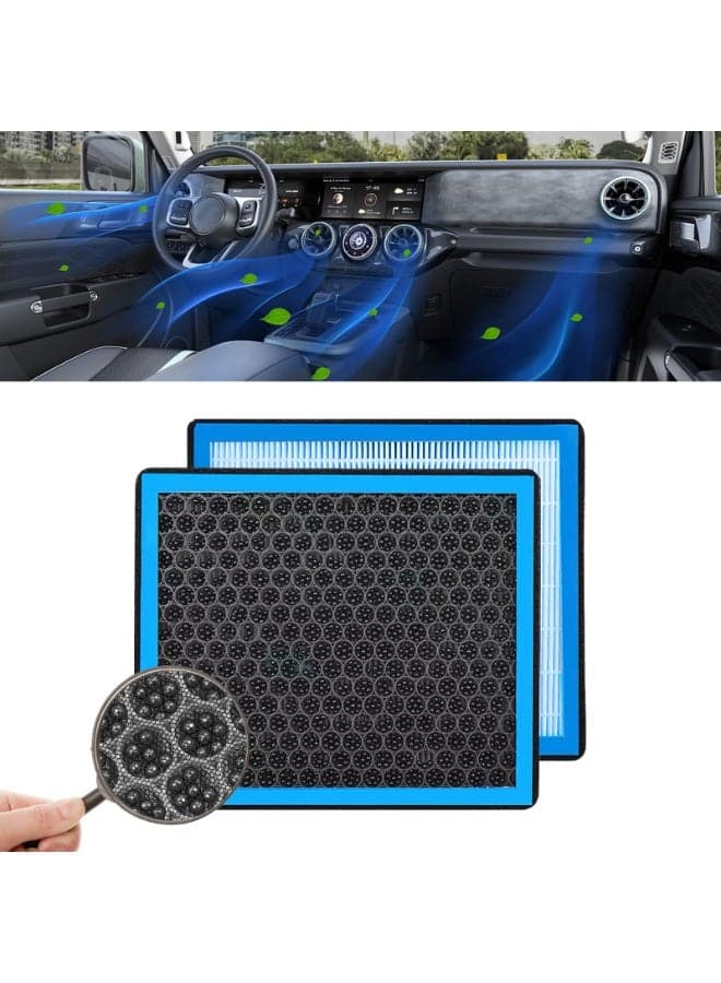 CF10285 Cabin Air Filter With Activated Carbon For Toyota 4Runner Highlander RAV4 Tundra Camry Corolla Prius Land Cruiser Sequoia Sienna Avalon 2010 2011 2012 2013 2014 2015 2016 2017 2018 2019 2020