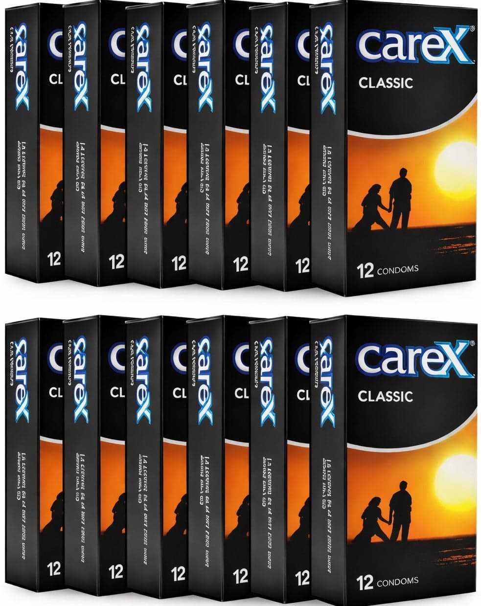 Carex Classic Condoms Pack Of 12 Boxes