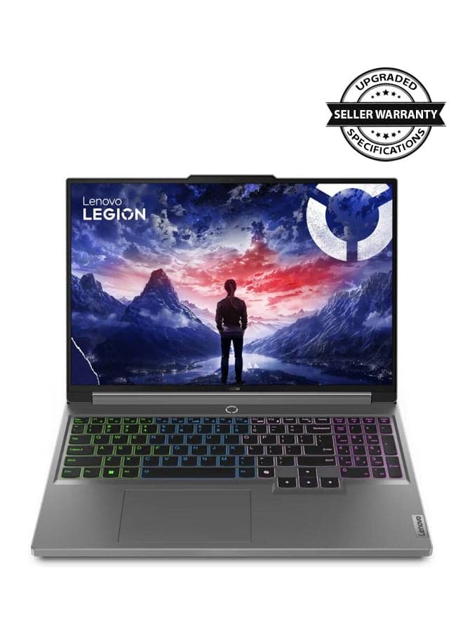 Legion 5 16IRX9 Gaming (Upgraded Version) Laptop With 16-Inch Display, Core i9-14900HX Processor/32GB RAM/1TB SSD/8GB Nvidia GeForce RTX 5070 Graphics/Windows 11 English/Arabic Luna Grey