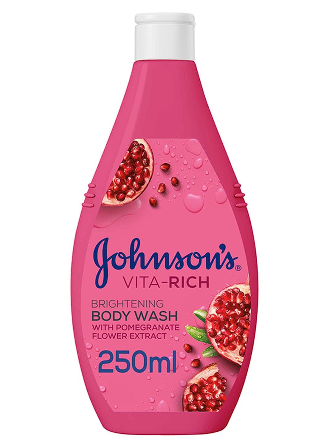 Body Wash Vitarich Brightening Pomegranate Flower 250ml pink