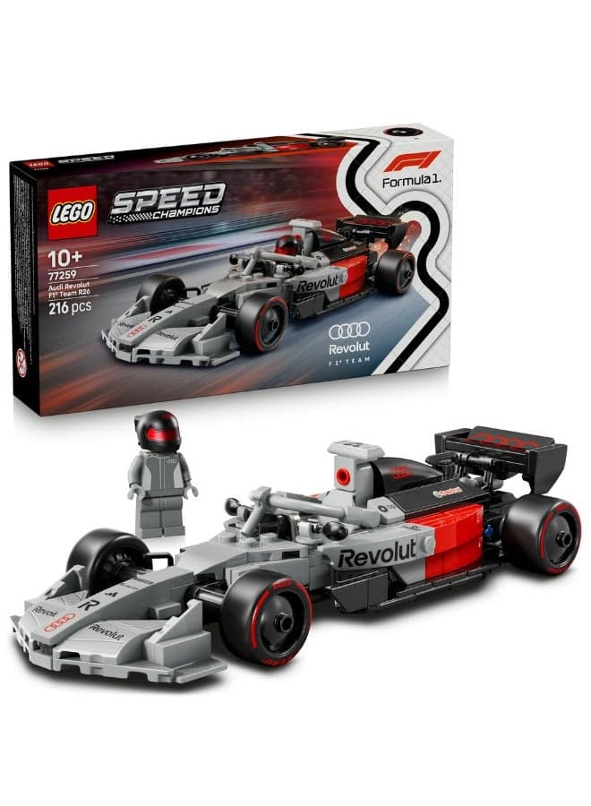 Speed Champions Audi Revolut F1® Team R26 Race Car 77259 (Age 10+, 216 Pieces)