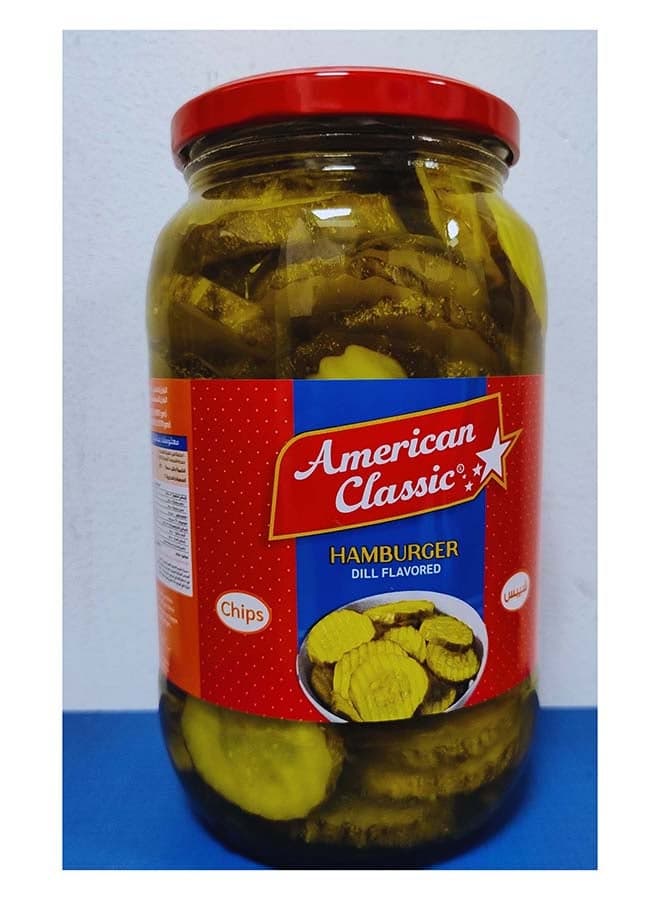 AMERICAN CLASSIC HAMBURGER DILL CHIPS (SLICED) 32 OZ