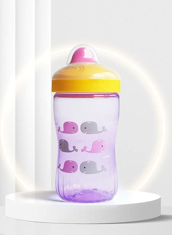 Baby Spout Cup, Toddler Training Cup, Spill Proof Learner Sippy Cups for Baby 6+ months, 350ml
