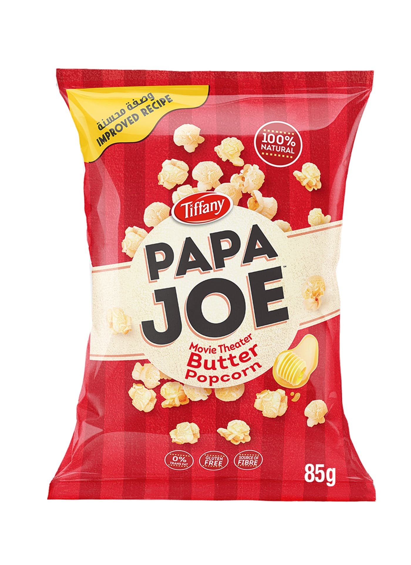 Papa Joe Movie Theater Butter Popcorn