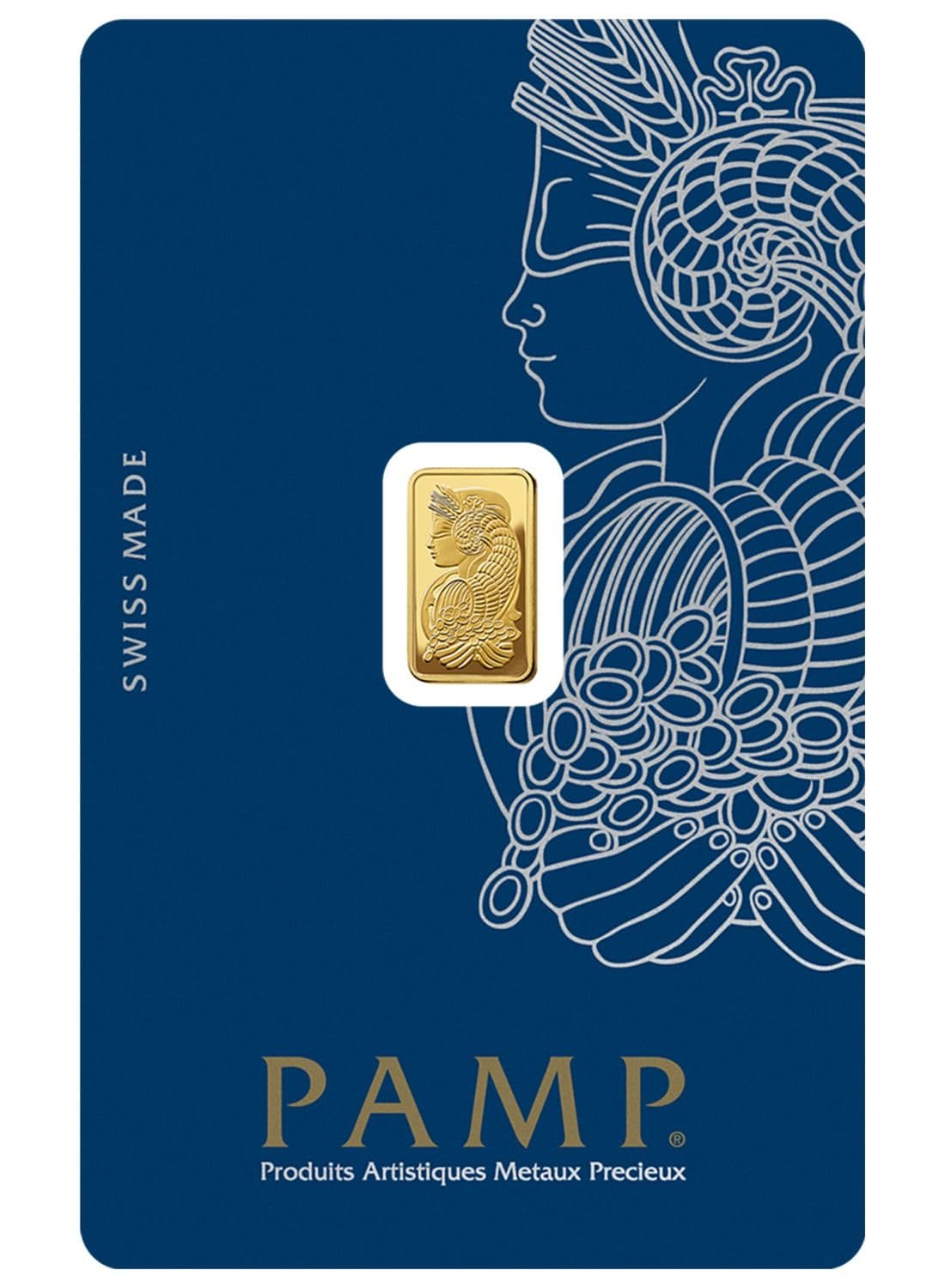 Pamp Suisse Queen Fortuna 24K (999.9) 1g Pure Gold Bar 1 Gram - PAMP