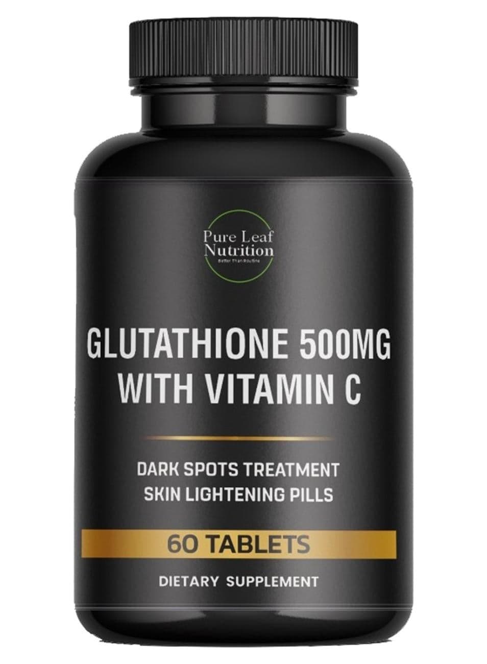 Glutathione 500mg With Vitamin C 60 Tablets | Dark Spot Treatment & Skin Whitening Formula