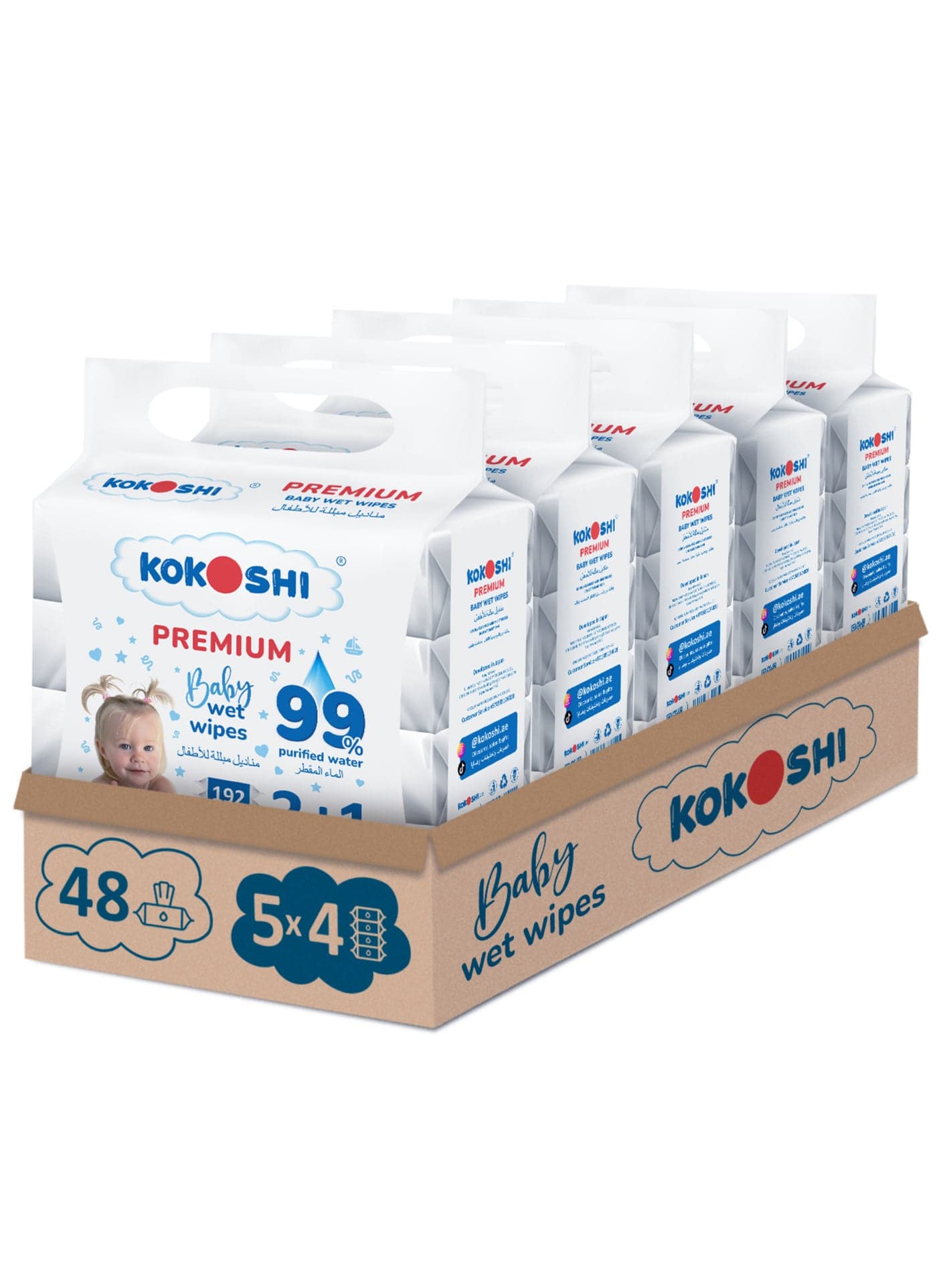 Premium Baby Extra Sensitive Wipes