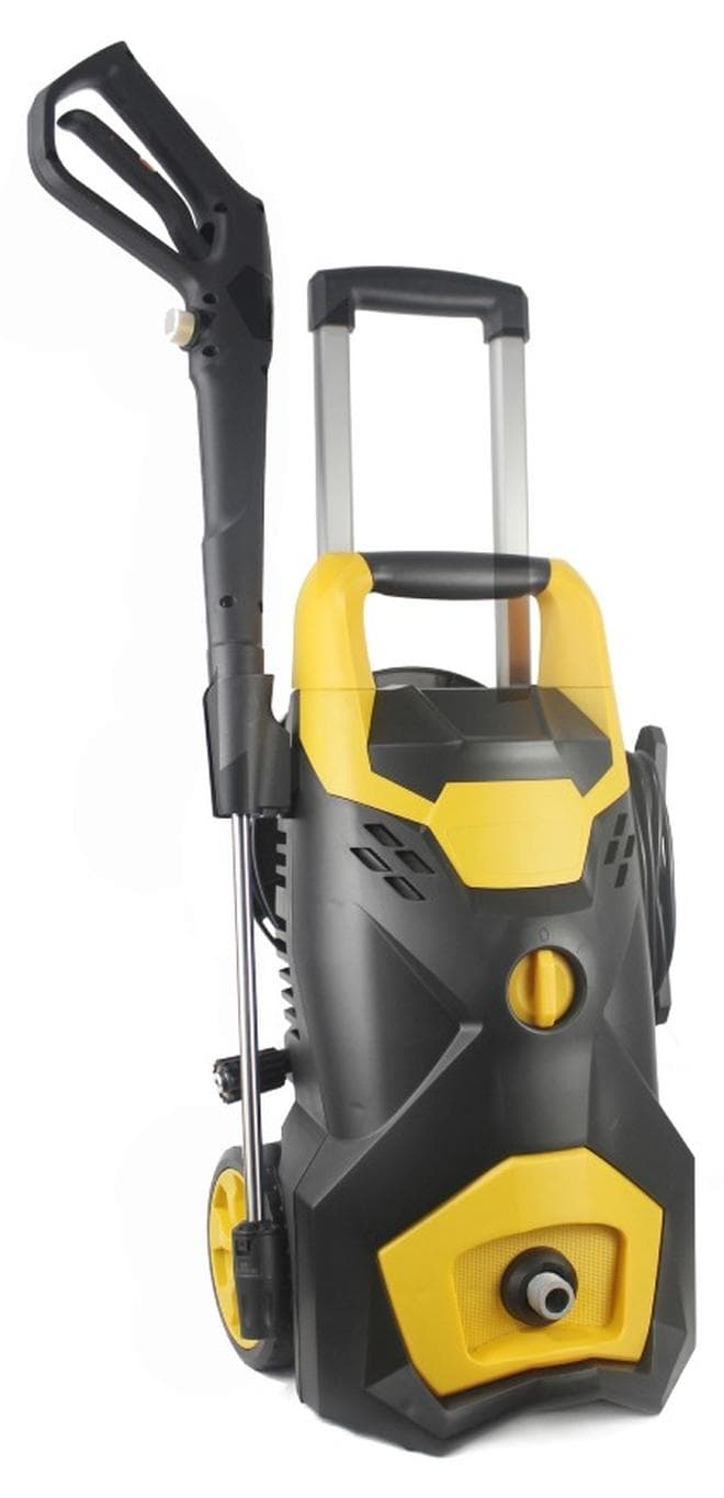 2200W High Pressure Portable Car Home And Garden Washer Machine 110 To 165 Bar Pressure Yellow 5.8 Liters 37 x 32 x 55 cm