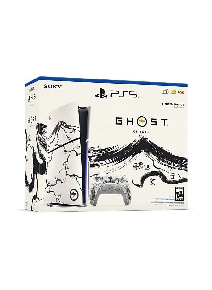 PlayStation®5 Console - Ghost of Yotei™ Black Limited Edition Bundle - International Version