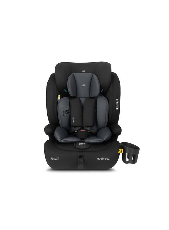 I-BOSTONI Universal Baby/Kids/Child/Toddler Safety 3-In-1 Car Seat, I-Size, ECER129, High Back Booster Car Seat, Adjustable Headrest, 3-Point Safety Belt, 9-36 Kg, 15m-12Yrs, Group 1/2/3, 5-Point Harness