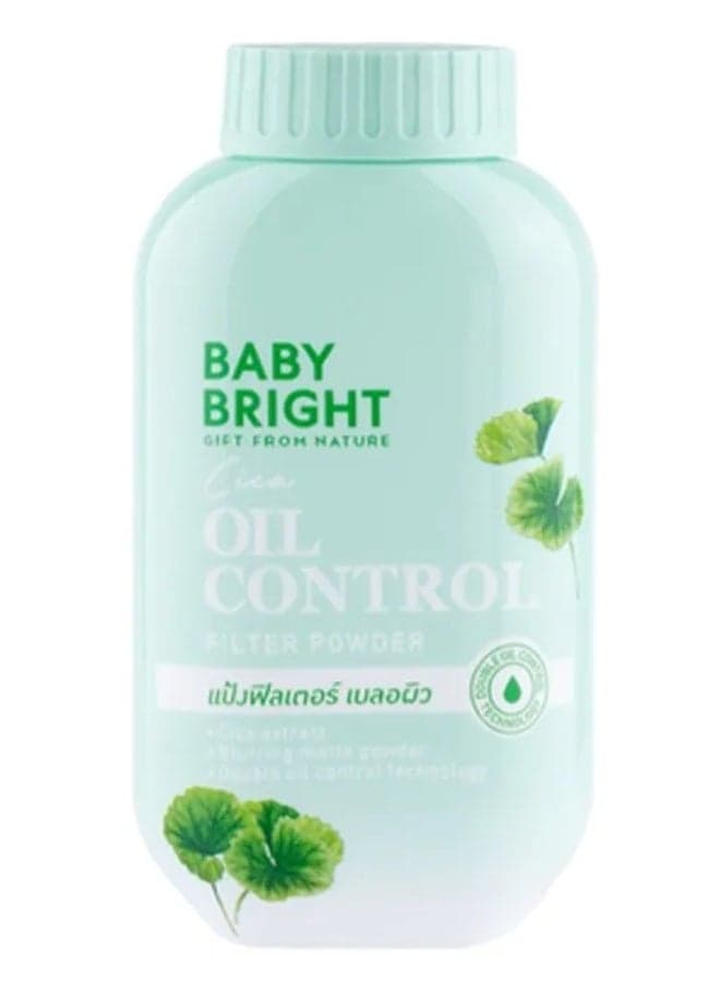 Baby Bright Cica Oil Control Filter Powder 50g | Oil-Free Smooth Skin & Pore Blurring Powder