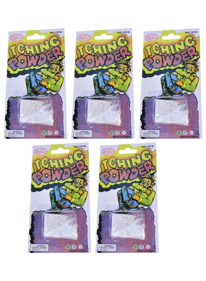 5-Set Novelty Itching Powder Funny Gags Prank Joke Trick Toys