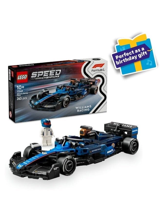 Speed Champions Williams Racing FW46 F1 Race Car 77249 (Age 10+, 263 Pieces)
