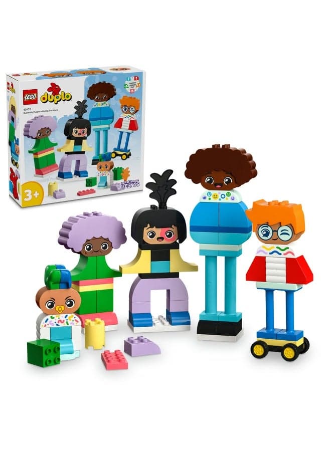 DUPLO Town Buildable People with Big Emotions Set 10423 (Age 3+, 71 Pieces)