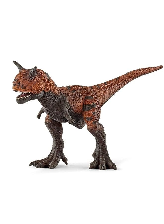 Large Carnotaurus Dinosaur Animal Model , Realistic Solid Dinosaur Statue, Dinosaurs Action Figure, Children'S Educational Cognitive Toy, Bath Pool Water Toy, Boys Girls Birthday Gift, Prehistoric Dinosaur Collection Decor , 20*8.5*10.5 Cm