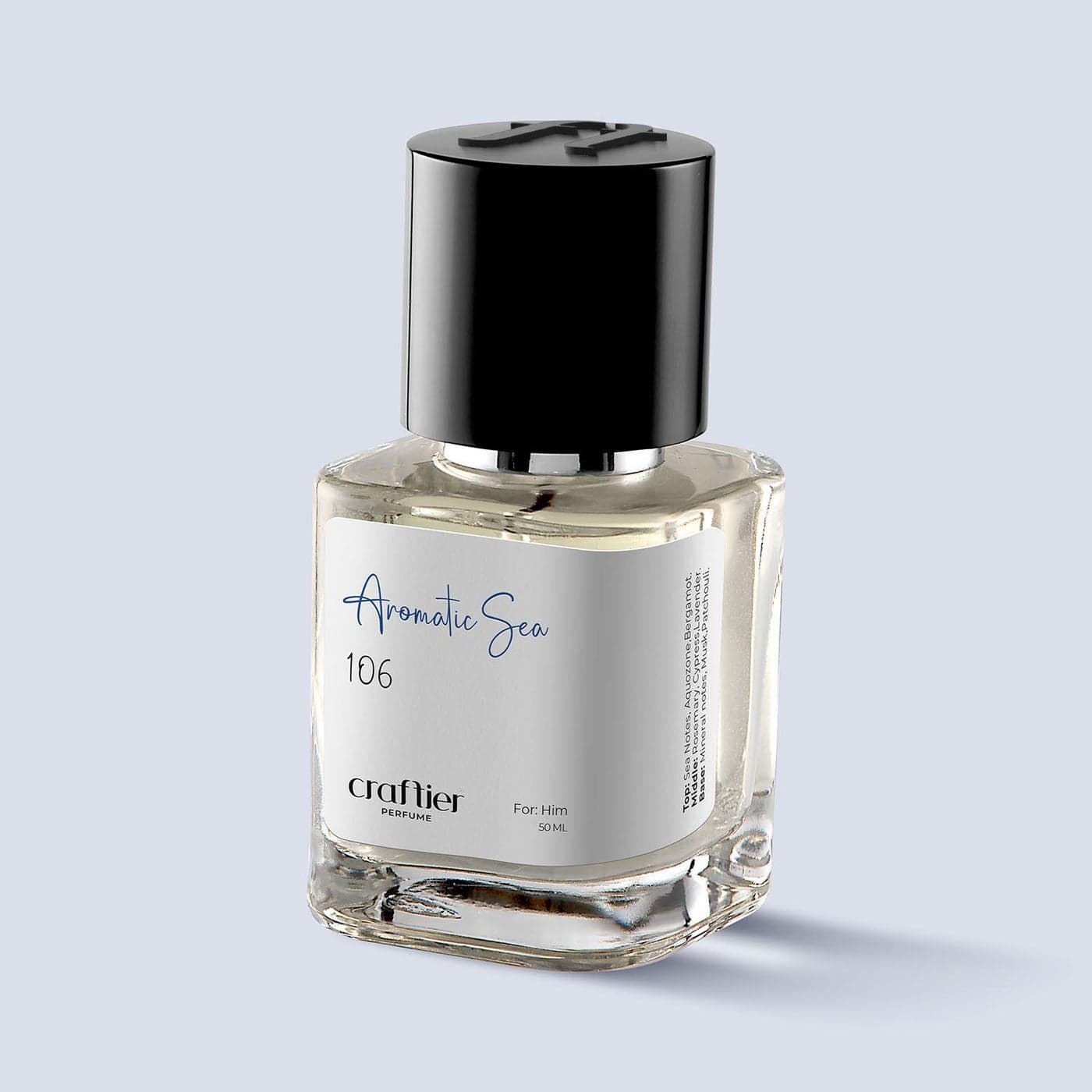 Craftier AROMATIC SEA - Inspired of-ACQUA DI GIO PROFONDO, Eau De Parfum for Men - 50ml, Long Lasting Aromatic Fragrance Upto 16 Hrs, Travel Size Men's Perfume