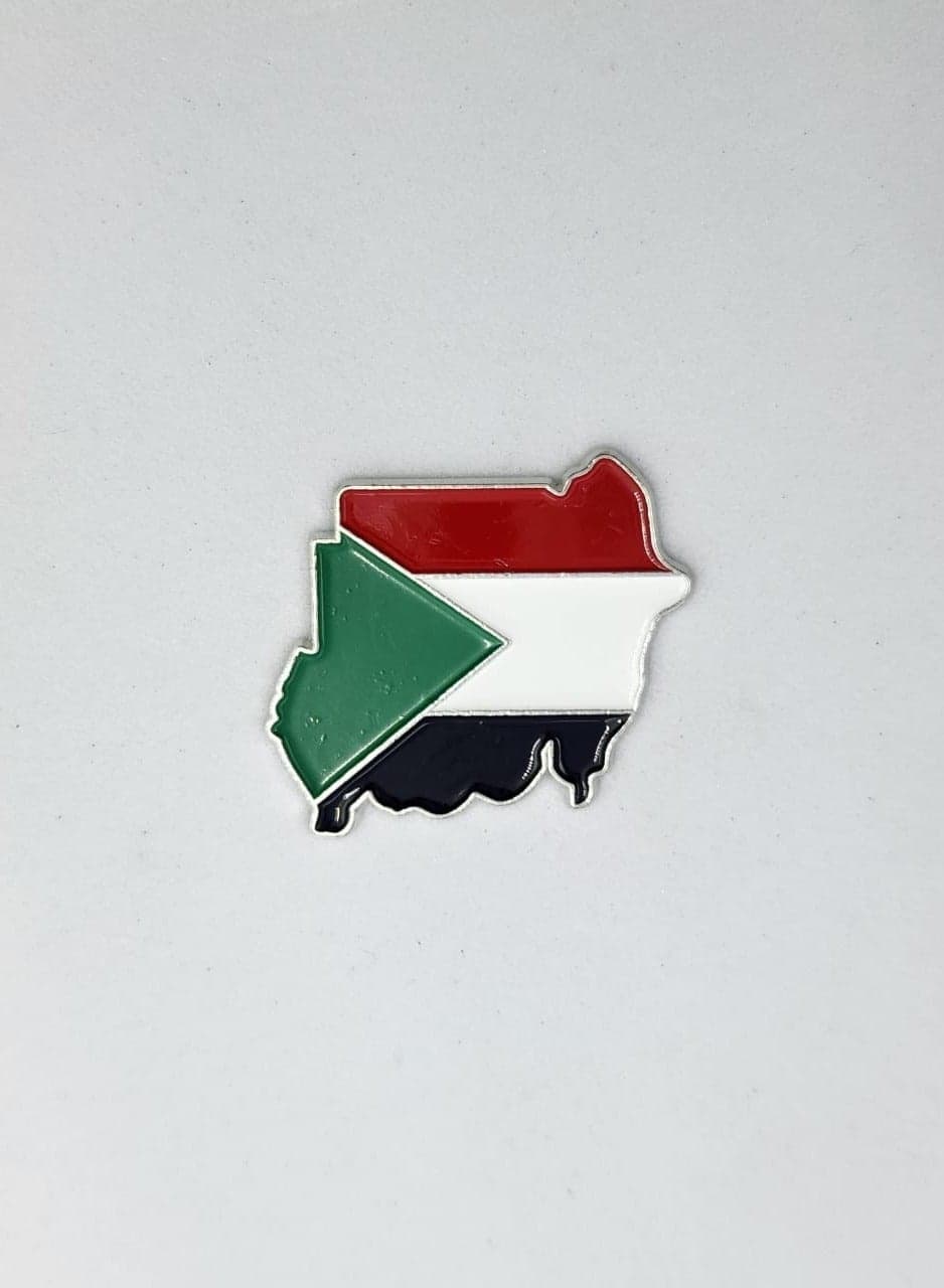 Sudan Map shape Flag Sticker for Mobile, Laptop Accessories Fans Stickers Display for,I pad, Backpacks, and Collectors Walls, Doors, Cars, Trucks, Motorcycl
