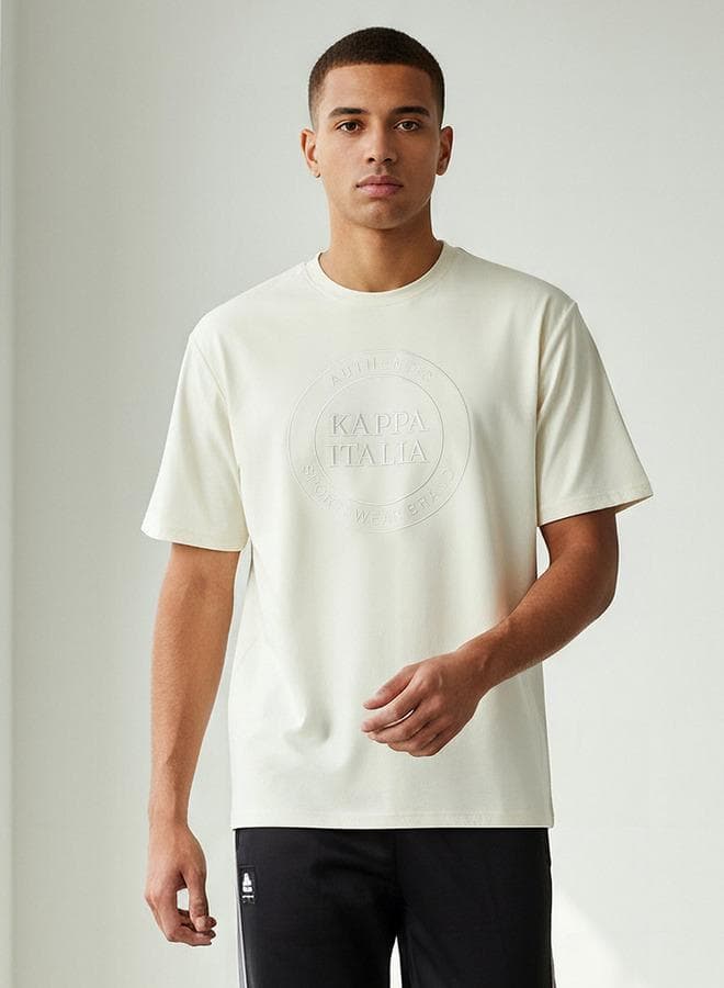 Kappa Men Logo Embroidered T-shirt