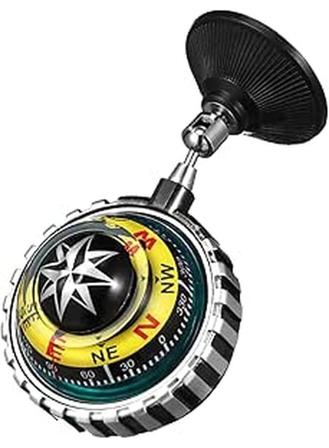 Compact Car Boat Dashboard Compass Navigation Aid Cup Direction Guidance Space Saving Accessory