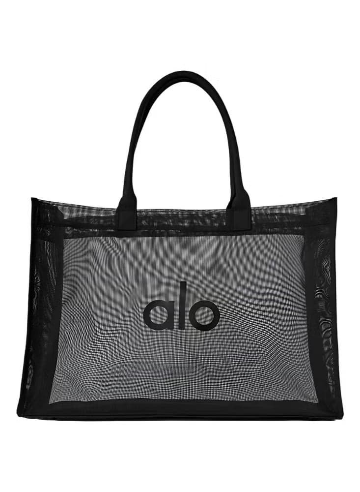 Alo Yoga transparent net bag luggage bag yoga gym bag sports women's bag outdoor gym bag travel crossbody bag