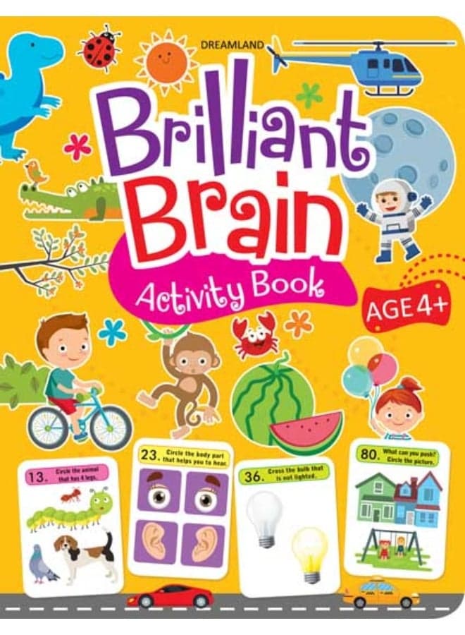 Brilliant Brain Activity Book 4+