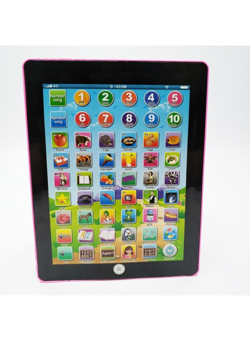 Portable children's English tablet learning point reading machine early education story machine toy without batteryEnglish 2929-28