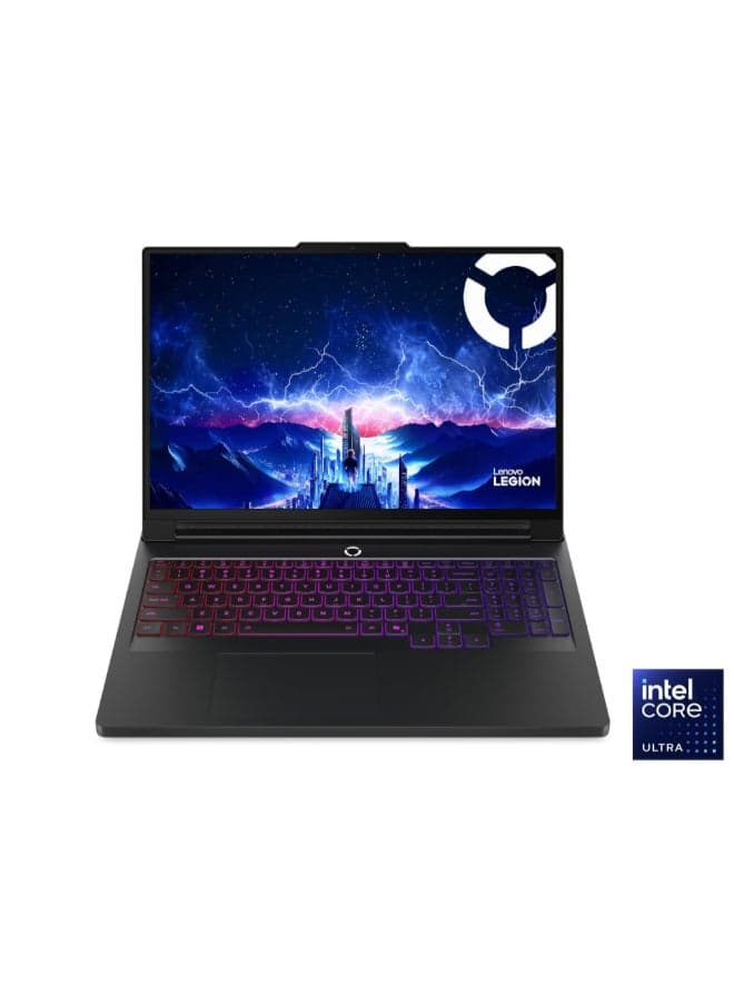 Legion Pro 7 Gaming Laptop With 16-Inch WQXGA Display, Core Ultra 9-275HX Processor/64GB RAM/4TB SSD/16GB NVIDIA Geforce RTX 5080 Graphics/Windows 11 Pro English Eclipse Black English Eclipse Black