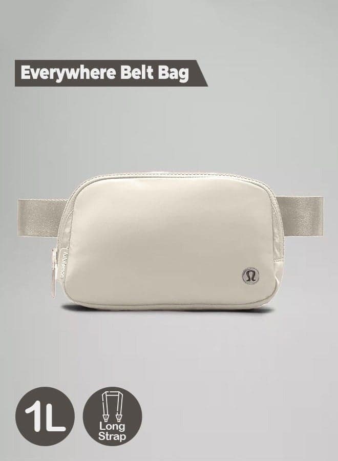 Everywhere Belt Bag, Compact Crossbody Bag with Zippered Pockets, Exterior Pocket, and Interior Essentials Storage for On-the-Go Convenience