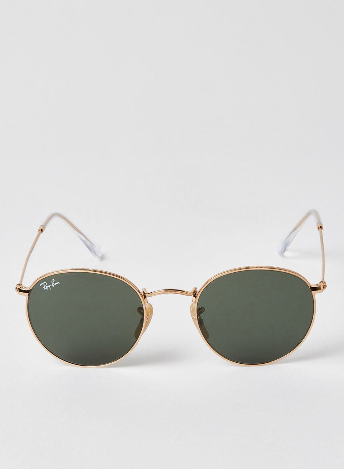 Men Full Rim Round Sunglasses - 0RB3447 - Lens Size: 50 mm - Gold