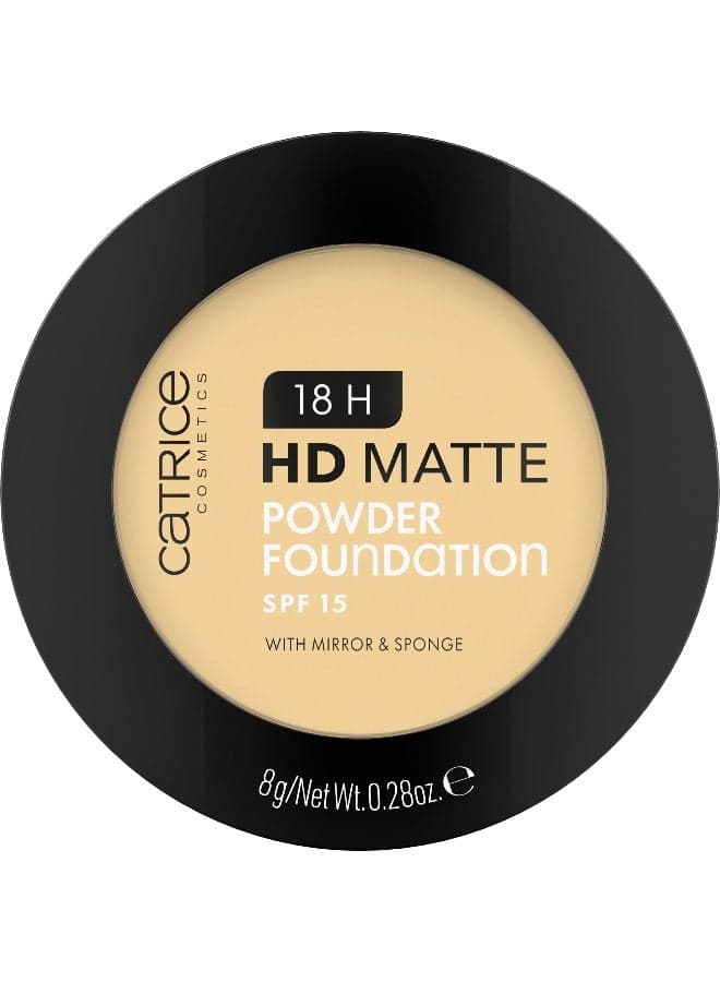 18H Hd Matte Powder Foundation 012W