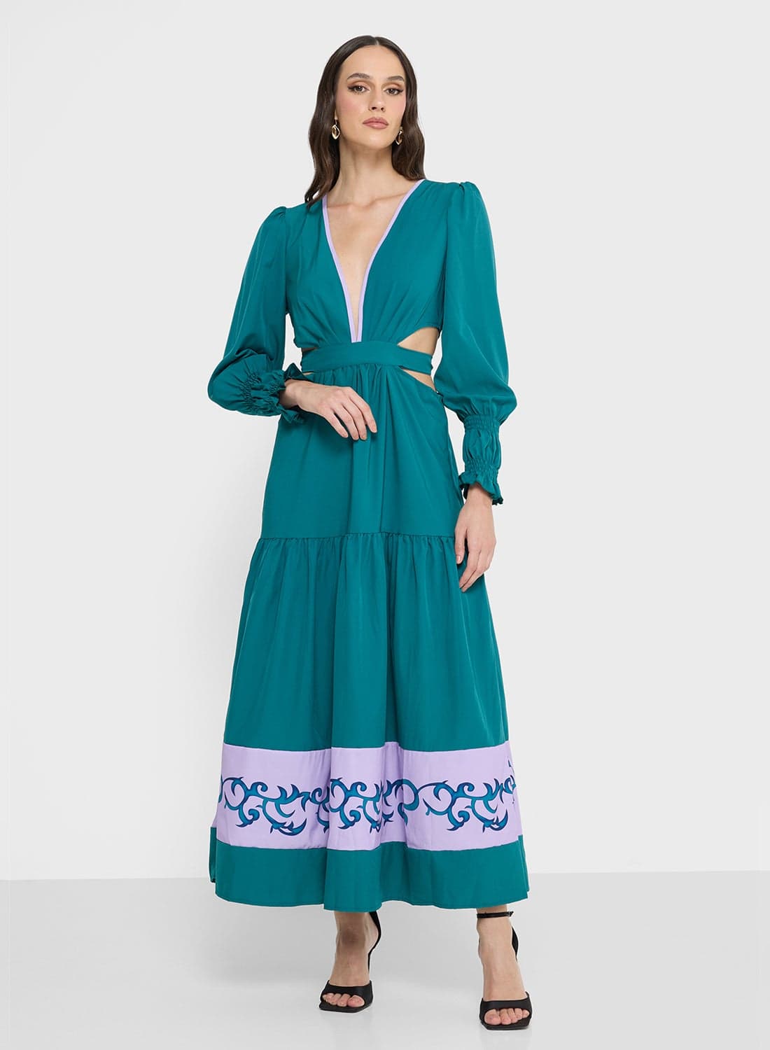 Puff Sleeved Dress